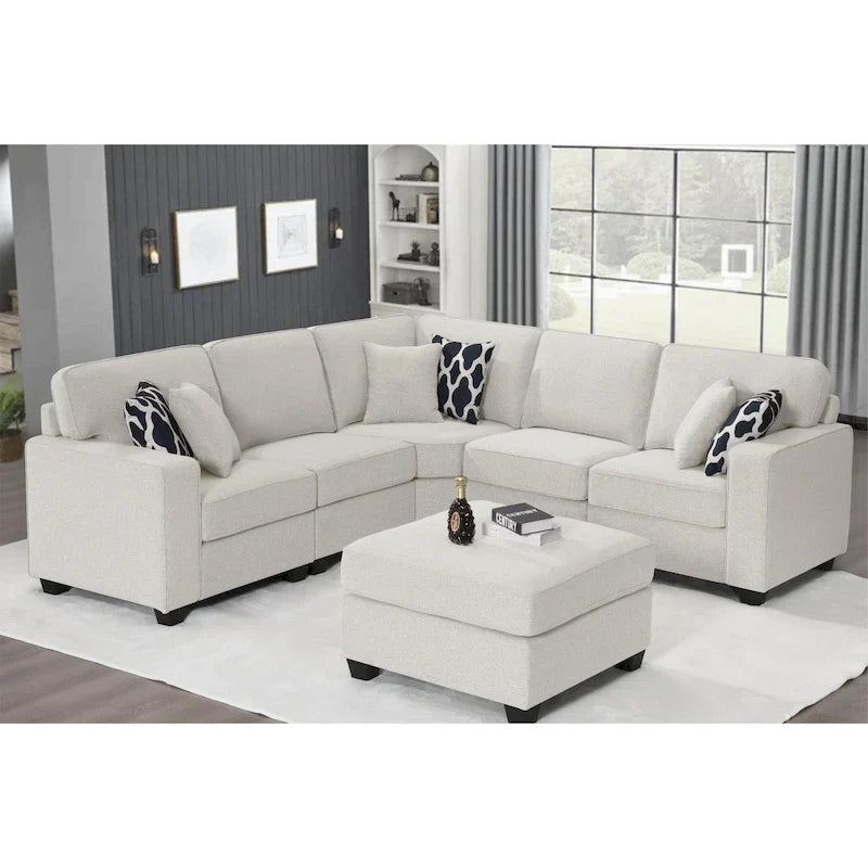 Versatile Reversible Sectional Sofa with Flexible Configuration