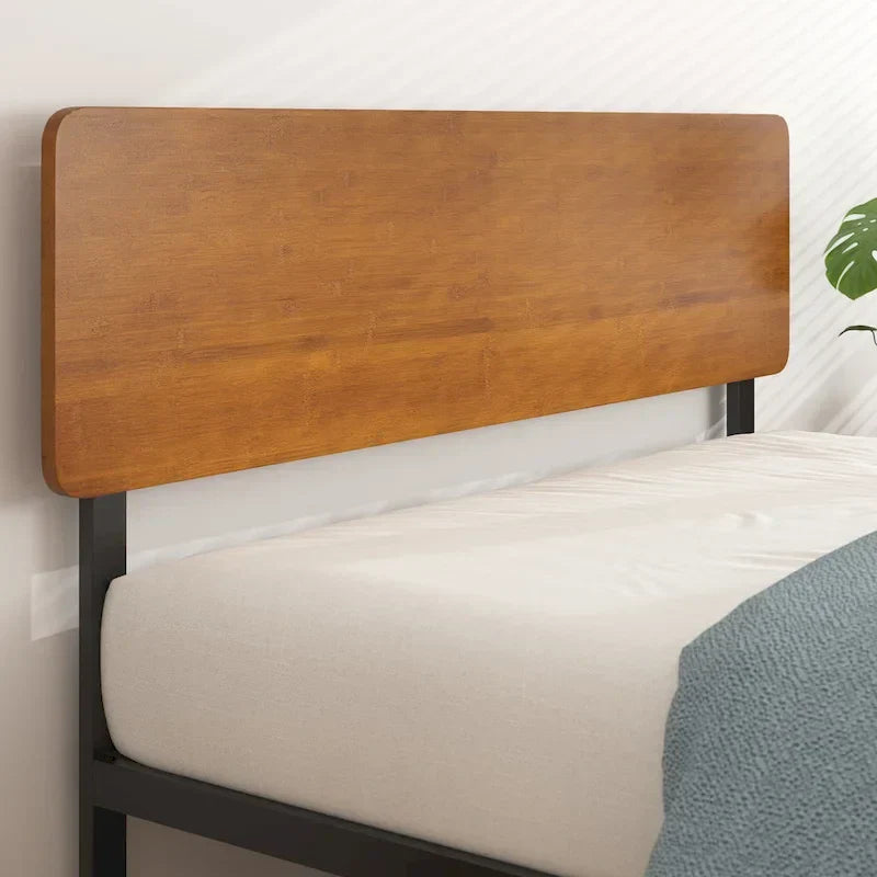 ZINUS Priage Black Metal Platform Bed Frame