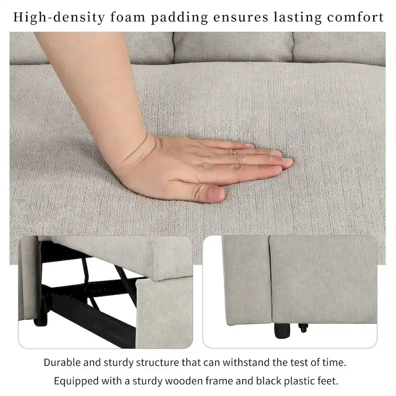Versatile Soft Cushion Sofa Bed