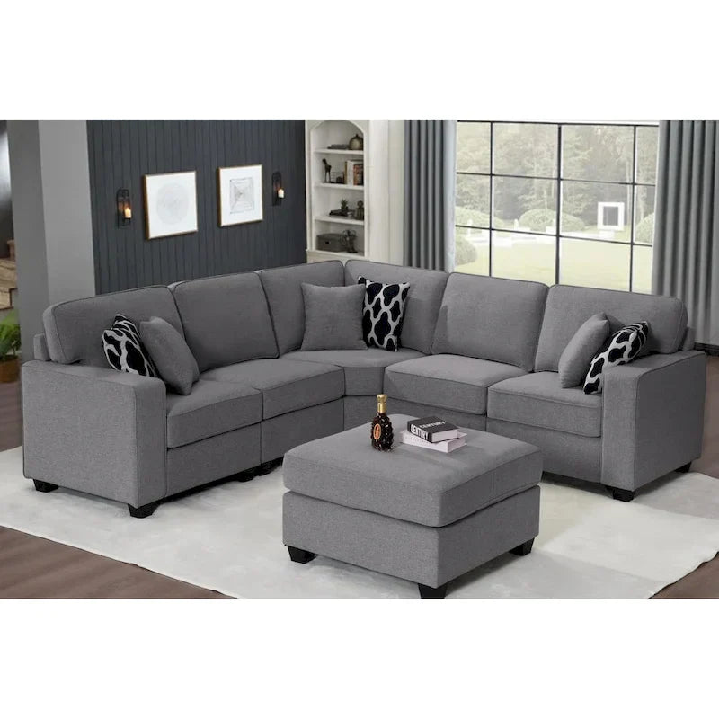 Versatile Reversible Sectional Sofa with Flexible Configuration