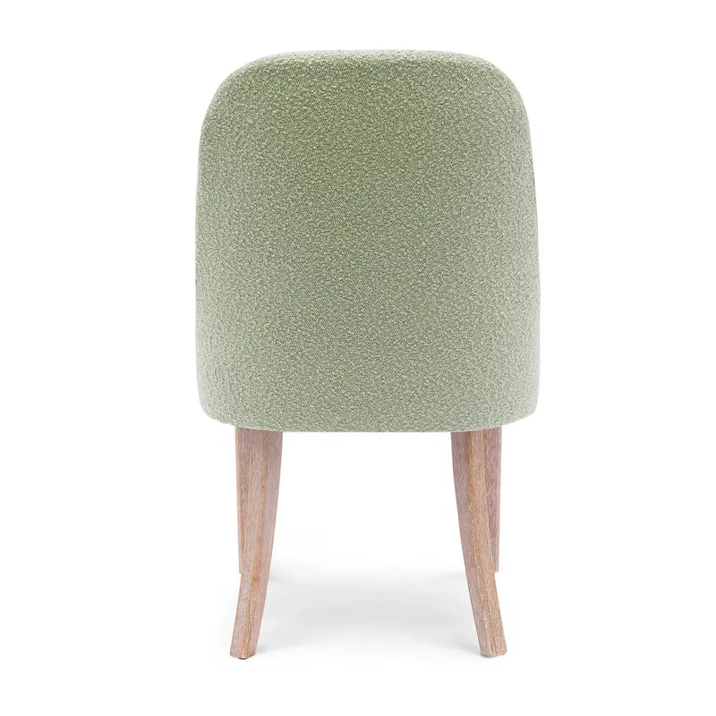 Water and Stain Resistant Boucle Polyester Side Chair