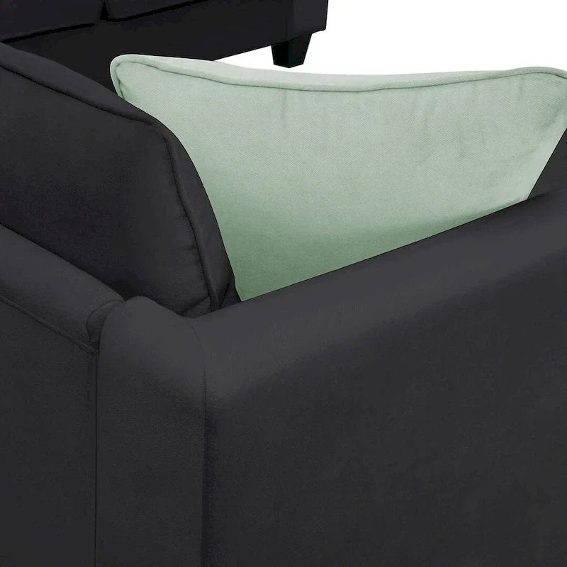 Versatile Reversible Sectional Sofa with Ottoman - Flexible Combination Module