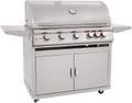 Blaze Freestanding Grill with Lights (BLZ-5LTE2-LP-BLZ-5-CART), 40-inch, Propane Gas