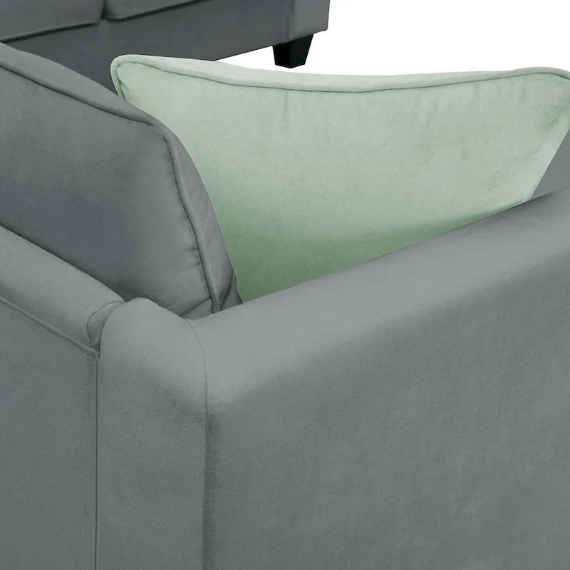 Versatile Reversible Sectional Sofa with Ottoman - Flexible Combination Module