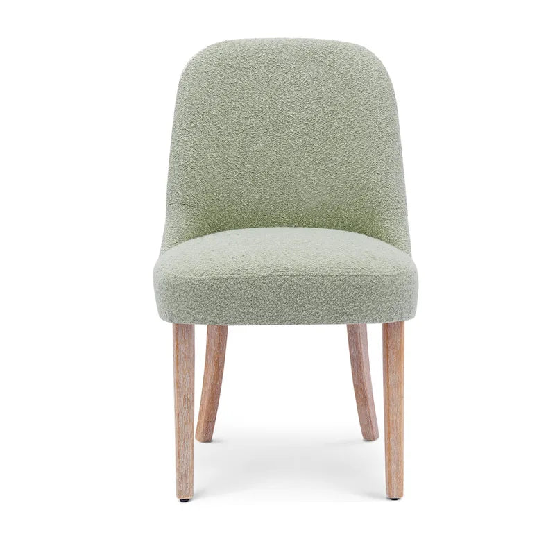 Water and Stain Resistant Boucle Polyester Side Chair