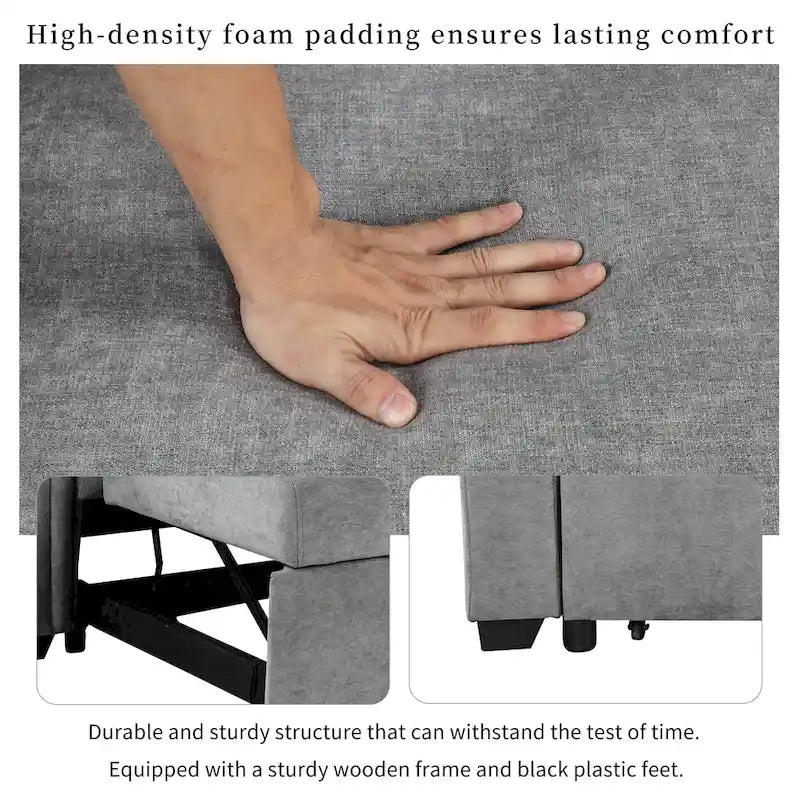 Versatile Soft Cushion Sofa Bed