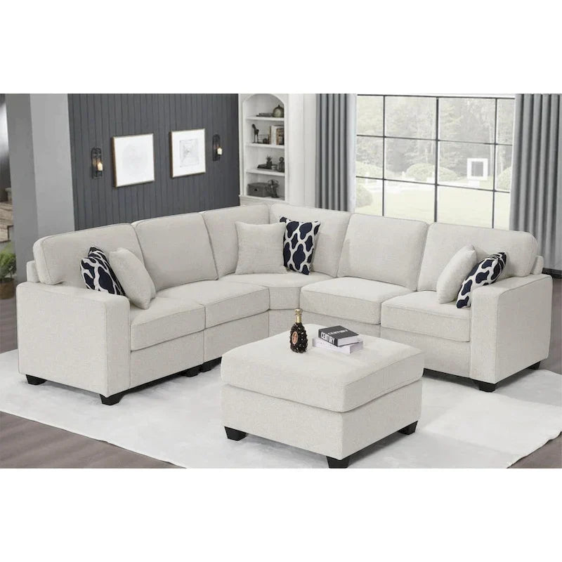 Versatile Reversible Sectional Sofa with Flexible Configuration