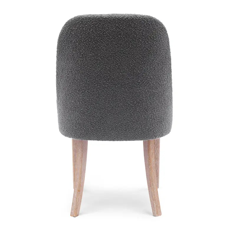 Water and Stain Resistant Boucle Polyester Side Chair
