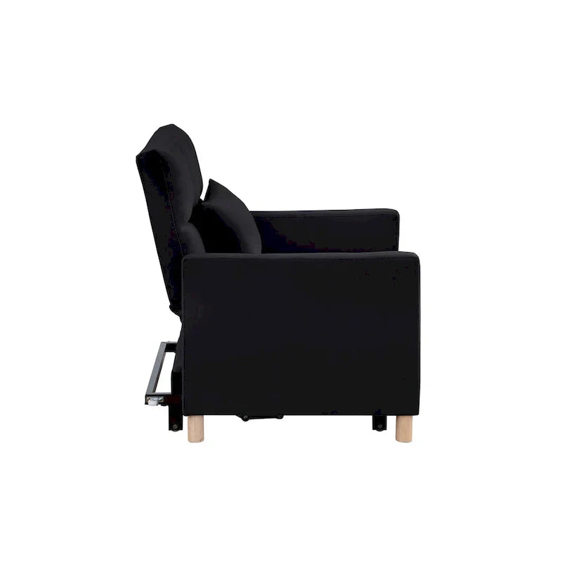 Versatile Sleeper Chair with Removable Pillow